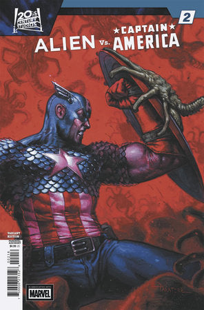 Alien vs. Captain America Operation: Red King 2D Davide Paratore Incentive Variant (1:25)