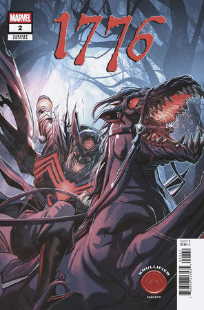 1776 (Marvel Comics) "Our Sacred Honor" 2D Pete Woods Knullified Variant