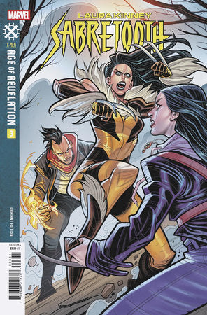Laura Kinney: Sabretooth Age of Revelation 3C David Lopez Variant