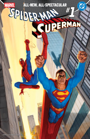 Marvel / DC: Spider-Man / Superman 1Y E.M. Gist Incentive Variant (1:25)