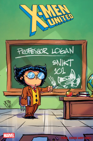 X-Men United Welcome to Graymatter Lane 1H Skottie Young Variant