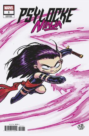 Psylocke: Ninja Rise from the Fall 1C Skottie Young Variant