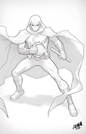 Marc Spector: Moon Knight, Vol. 2 Agency 3D David Nakayama Incentive Color Block White Virgin Variant (1:50)