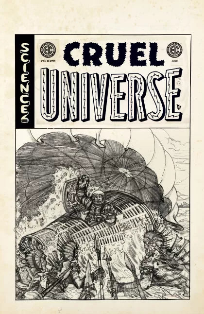 Cruel Universe, Vol. 2 #11D – Oliver Dominguez Incentive B&W Variant (1:20)