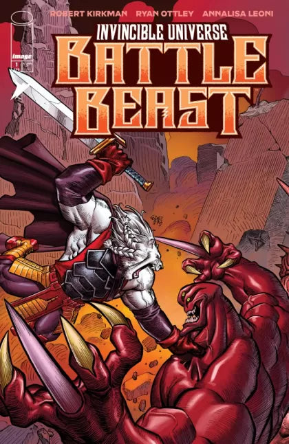 Invincible Universe: Battle Beast #1D – E.J. Su Incentive Connecting Variant (1:10)