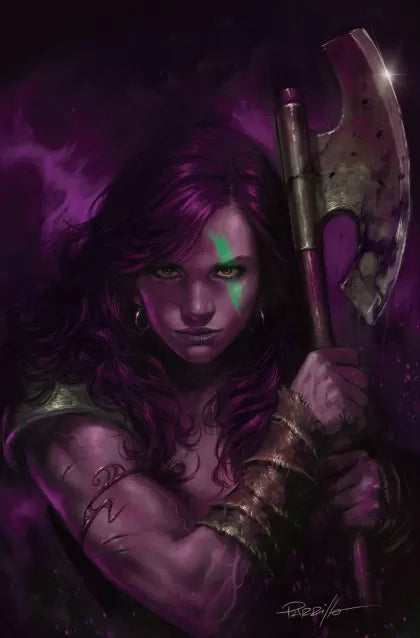 Red Sonja: She-Devil with a Sword #2Q – Lucio Parrillo Incentive Ultraviolet Virgin Variant (1:7)