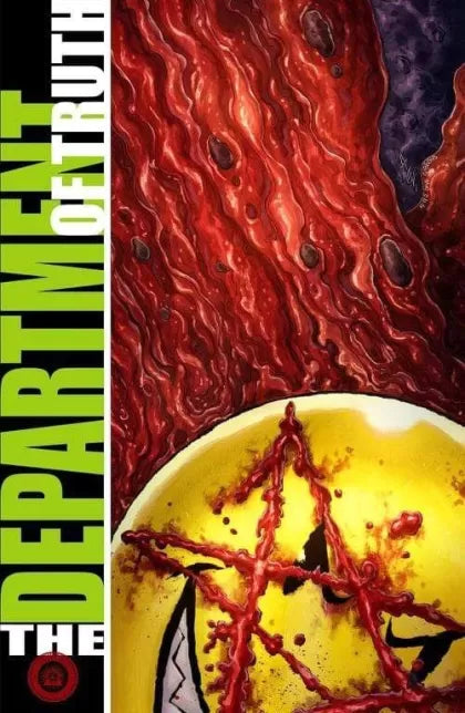 The Department of Truth #13U – Alan Quah Exclusive Watchmen Homage Variant (Ltd. 1000)