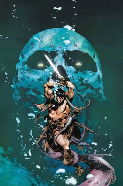 Conan the Barbarian (Titan Comics) Bound in Black Stone, Part IV: Vengeance of the Lost 4F Roberto De La Torre Virgin Variant