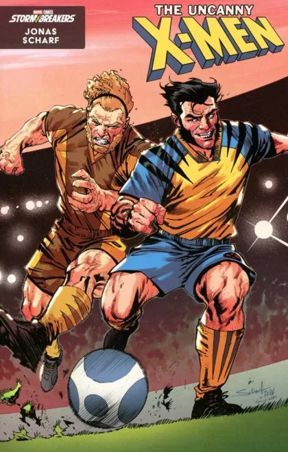 Uncanny X-Men, Vol. 6 #29C – Jonas Scharf Marvel Soccer Variant