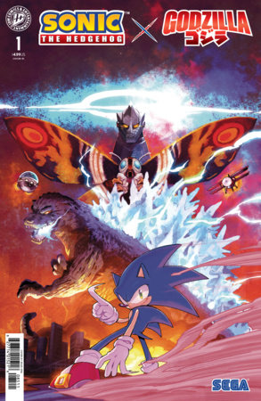 Sonic The Hedgehog X Godzilla #1G – Miles Arq Incentive Variant (1:50)