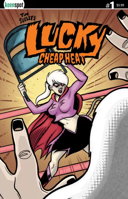 Tim Seeley's Lucky: Cheap Heat #1B – Erick Marshall Variant