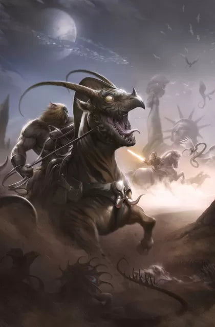 Thundarr the Barbarian #3J – Francesco Mattina Incentive Virgin Variant (1:25)