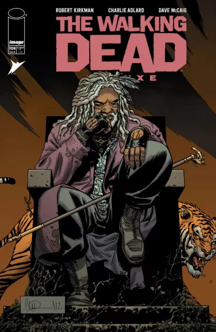 The Walking Dead Deluxe #108B – Charlie Adlard Variant