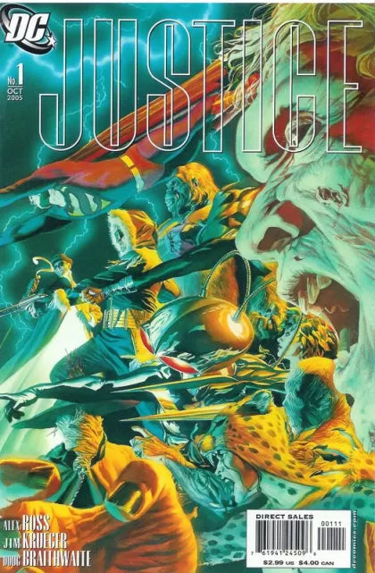 Justice #1B – Alex Ross Variant
