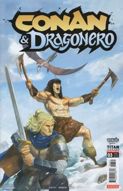 Conan & Dragonero #3B – Lorenzo Nuti Variant