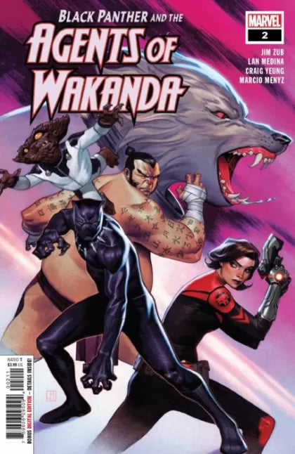 Black Panther and the Agents of Wakanda Eye of the Storm, Part 2 2A Jorge Molina Regular Cover