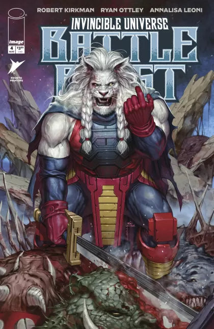 Invincible Universe: Battle Beast #4X – 4th Printing InHyuk Lee