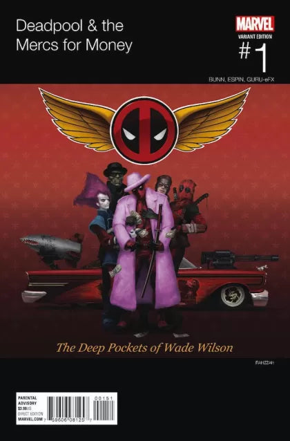 Deadpool & the Mercs For Money, Vol. 1 1E Rahzzah Marvel Hip-Hop Variant Cover