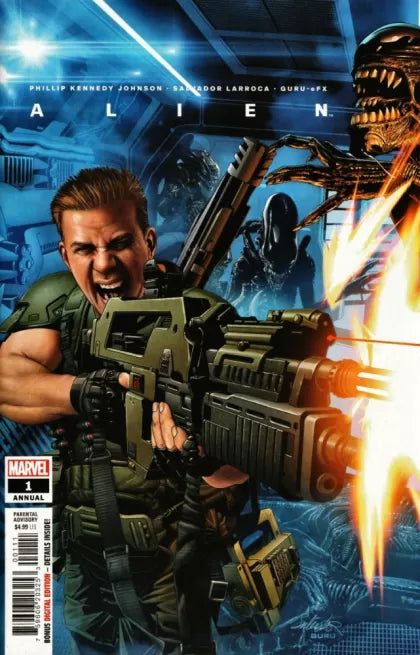 Alien (Marvel Comics) Annual #1A – Salvador Larroca & Guru-eFX Cover