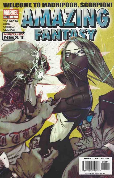 Amazing Fantasy, Vol. 2, Poison Tomorrow, Motherless Country, 8A, James Jean Regular