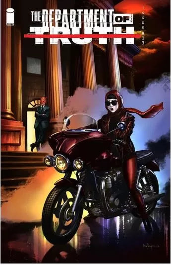 The Department of Truth #13E – Mico Suayan Exclusive Homage Variant (Ltd. 500)
