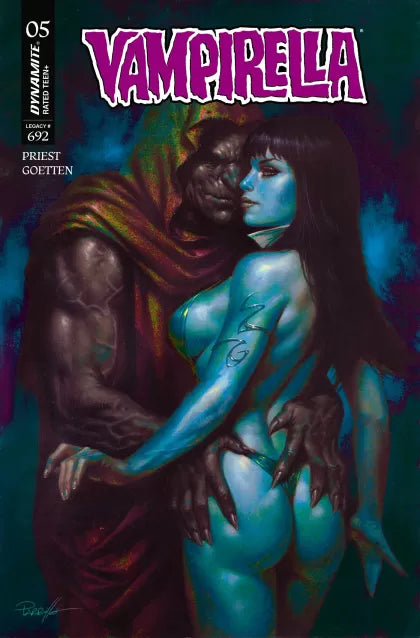 Vampirella, Vol. 8 (Dynamite) #5M – Lucio Parillo Ultraviolet Variant