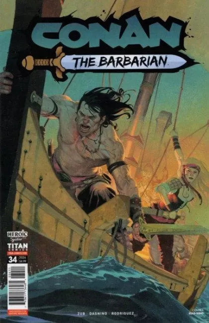 Conan the Barbarian (Titan Comics) #34A – Esad Ribić Regular