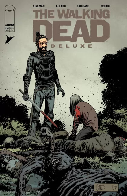The Walking Dead Deluxe #134B – Charlie Adlard Variant