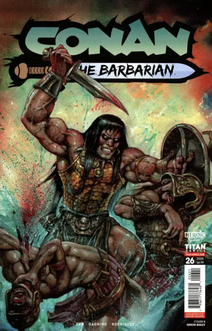Conan the Barbarian (Titan Comics) The Conquering Crown, The Conquering Crown 26B Simon Bisley Variant