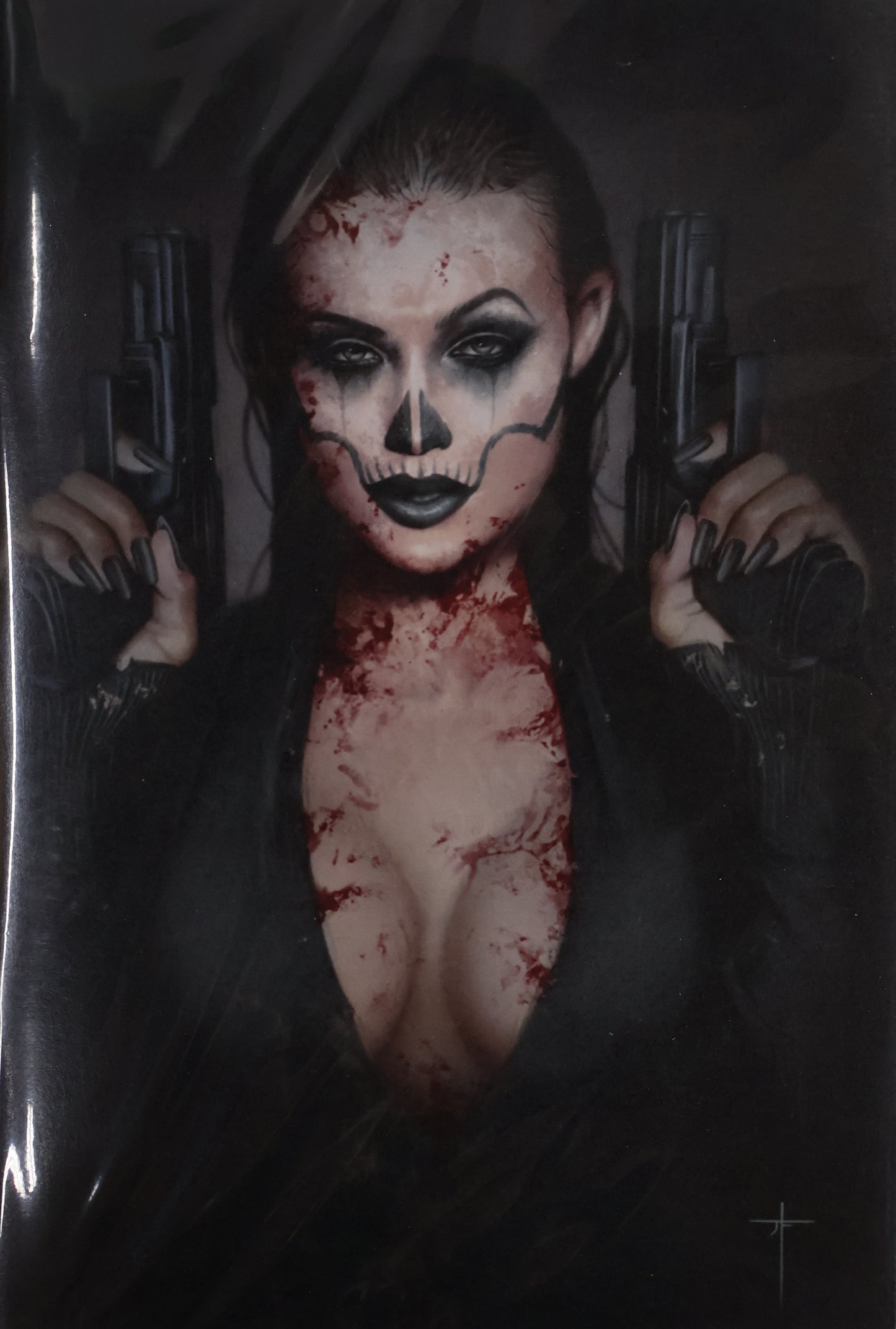 The Calamitous Black Devils #1 Jay Ferguson Virgin Variant A