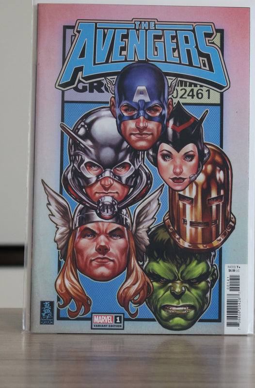The Avengers #1 Mark Brooks Corner Box Variant