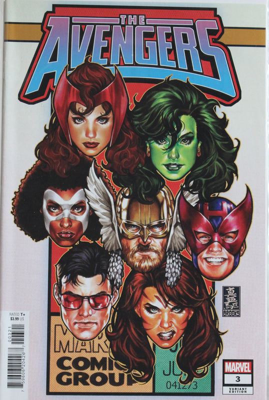 Avengers #3 Mark Brooks Corner Box Variant