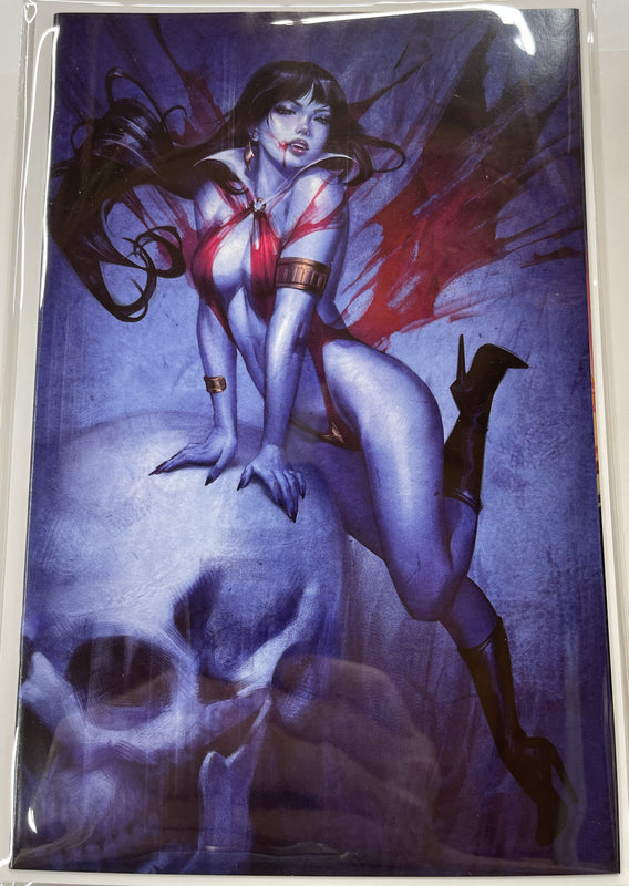 Vampierella vs The Superpowers! Osh Red exclusive virgin variant