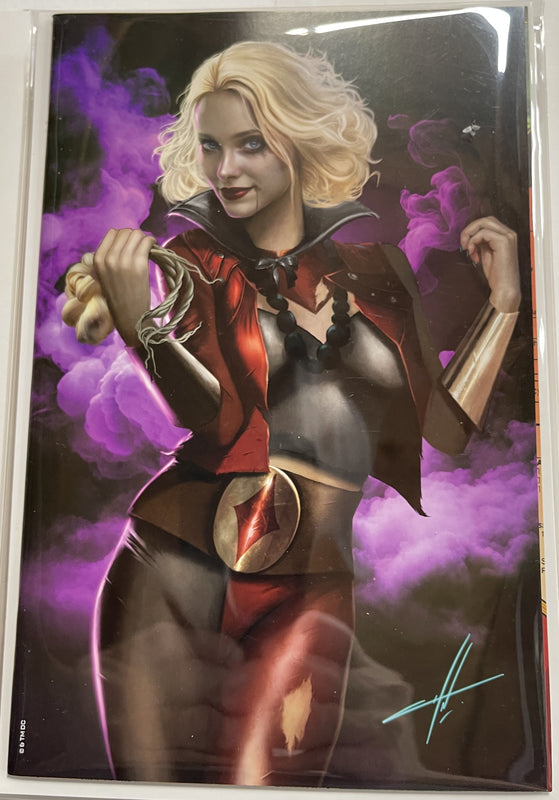 Knight Terrors Harley Quinn #1 Carla Cohen exclusive virgin variant