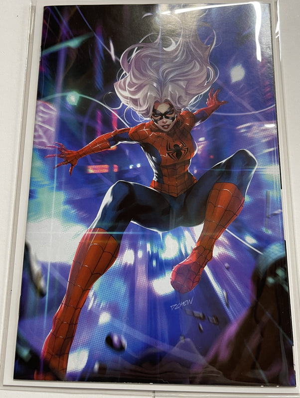 Black Cat #1 1:50 Derrick Chew exclusive virgin & trade dress variant set