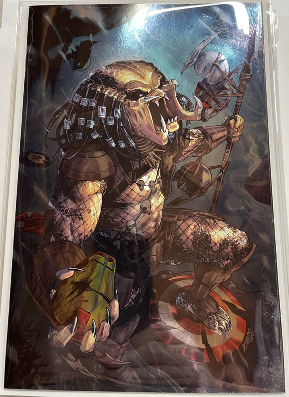 Predator Kills the Marvel Universe #1 Michelle Bandini exclusive virgin variant