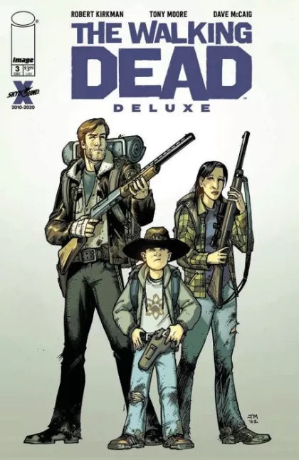 The Walking Dead Deluxe #3B – Variant Tony Moore Cover
