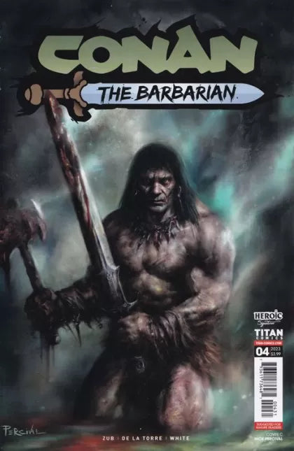 Conan the Barbarian (Titan Comics) Bound in Black Stone, Part IV: Vengeance of the Lost 4C Nick Percival Variant