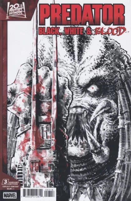 Predator: Black, White & Blood #3C – Alan Quah Incentive Variant (1:25)
