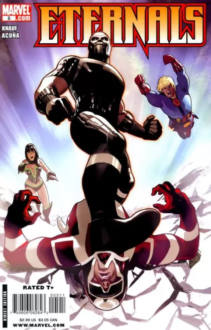 Eternals, Vol. 4 #5A – Regular Daniel Acuna Cover