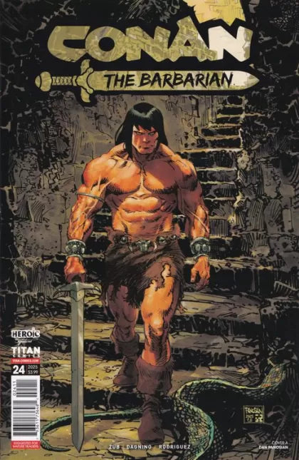 Conan the Barbarian (Titan Comics) A Nest Of Serpents, Part IV: The Nest 24A Dan Panosian Regular