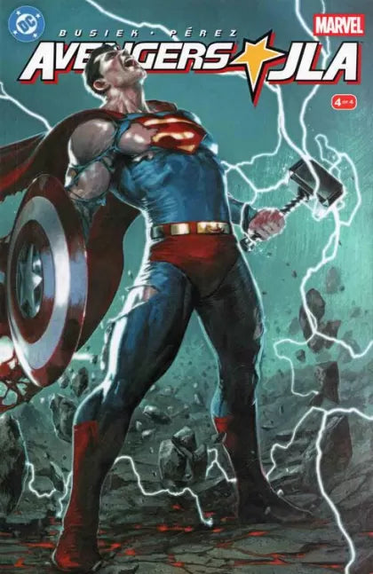 JLA / Avengers #4F – Gabriele Dell'Otto Facsimile Wraparound Variant