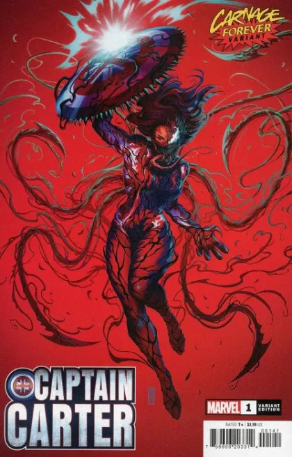 Captain Carter 1D Jen Bartel Carnage Forever Variant