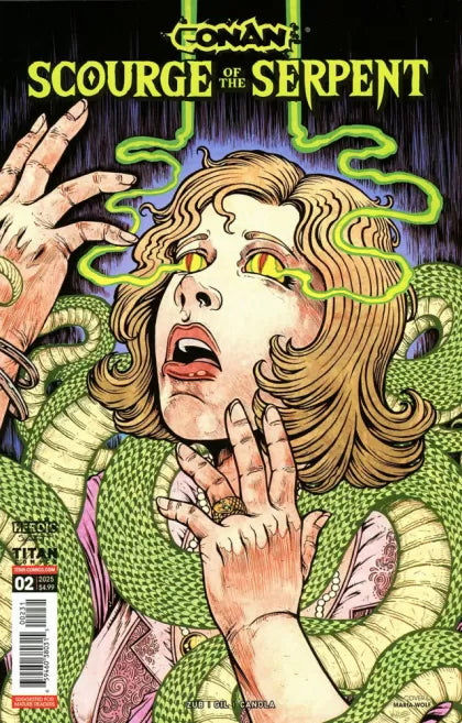 Conan The Barbarian: Scourge Of The Serpent Words Of Power 2C Maria Wolf Variant