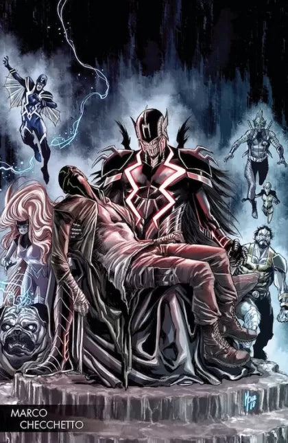 Death of the Inhumans #2B – Variant Marco Checchetto Young Guns Cover