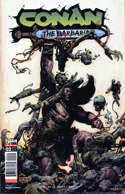 Conan the Barbarian (Titan Comics) Bound in Black Stone, Part II: Homeland! 2C Gerardo Zaffino Variant