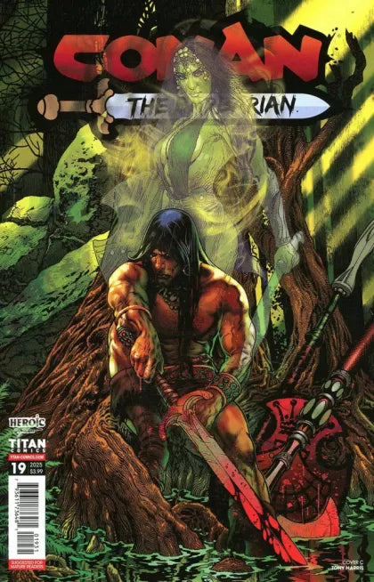 Conan the Barbarian (Titan Comics) Twisting Loyalties, Part III: Hunted 19C Tony Harris Variant