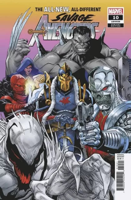 Savage Avengers, Vol. 2 #10B – Geoff Shaw Cover