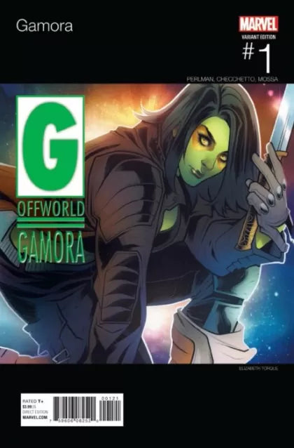 Gamora Momento Mori, Part One 1B Variant Elizabeth Torque Marvel Hip-Hop Cover