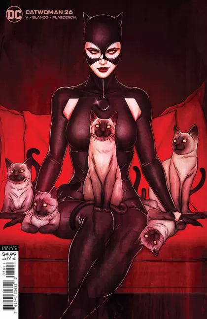 Catwoman, Vol. 5 Joker War: Collateral Damage - The Big Shake-Up 26B Jenny Frison Card Stock Variant